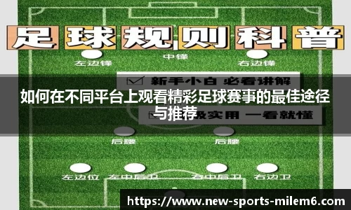 如何在不同平台上观看精彩足球赛事的最佳途径与推荐